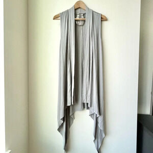 YOUNG Fabulous and  Broke Waterfall Long Line Vest